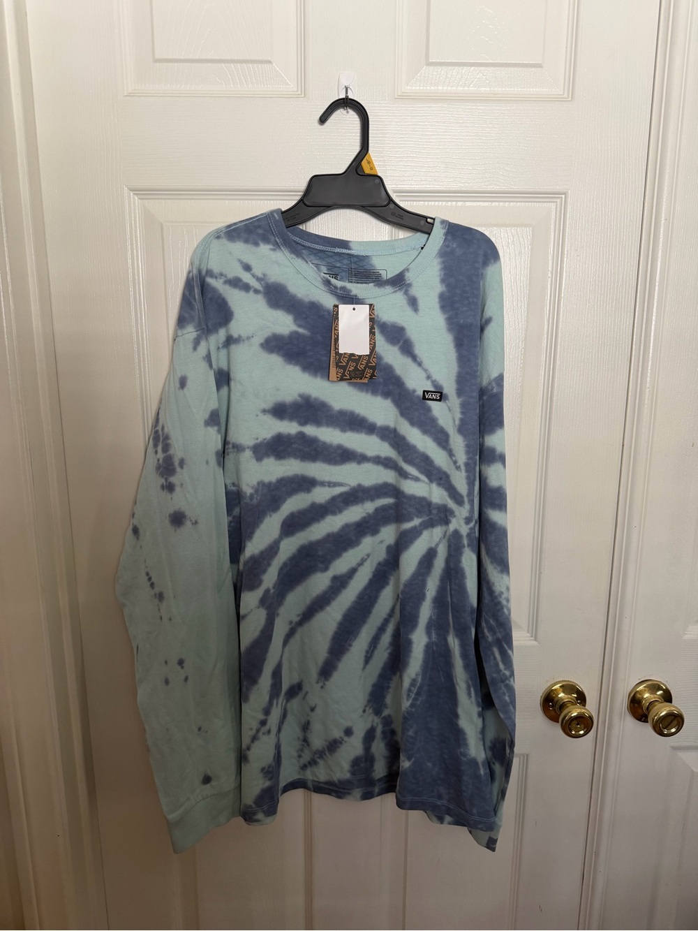VANS Off the Wall Classic Burst T-shirt (aquatic-tie Dye)